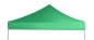 Preview: Zelt 300x300cm Professional grün inklusive Dach und 3 Seitenwände