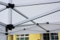 Preview: Zelt 300x450cm Professional weiß inklusive Dach und 3 Seitenwände