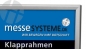 Preview: Alu Klapprahmen silber A2, Gehrung mit 32mm Profil