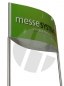 Preview: MS 160 Lamellentheke mit 2 x Logoschild mit schwarzer Abdeckplatte