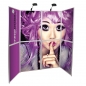 Preview: MS 230 Alu-Faltwand 3x2 Felder (6x70x100cm)