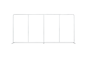 Preview: Zipper Wall gerade 500 x 230 cm inkl. Sublimationsdruck