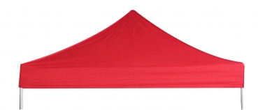 Zelt 300x450cm Professional rot inklusive Dach und 3 Seitenwände