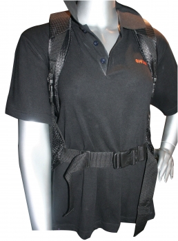 Promotion Rucksack mit Teleskop Fahnenstange für Rechteckfahne