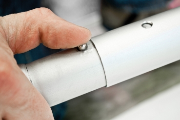 Preview: Zipper Wand C Form ca. 600 x 230 cm inklusive Print