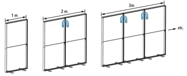 LED BOX™ 100 x 230 cm