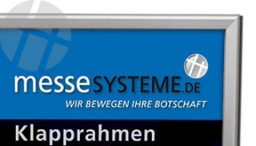 Alu Klapprahmen silber A3, Gehrung mit 25mm Profil