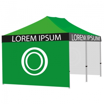 Zelt 300x600cm Professional an den Volantseiten voll digital bedruckt + 0-3 Seiten vollbedruckte Wände