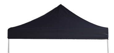 Zelt 300x300cm Professional schwarz inklusive Dach