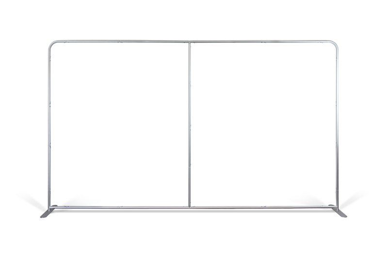 Zipper Wall gerade 400 x 230 cm inkl. Sublimationsdruck