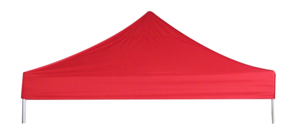 Zelt 300x300cm Professional rot inklusive Dach