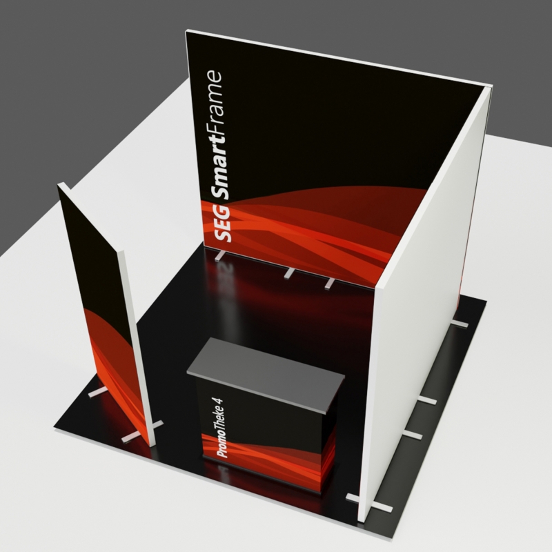 Smart Wall SEG booth 3x3