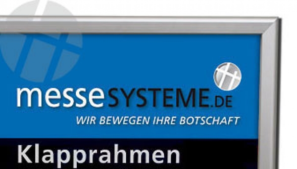 Alu Klapprahmen silber A3, Gehrung mit 25mm Profil