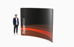 Zipper Wall C Shape 300 x 230 cm inkl. Print